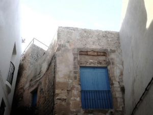 Historic façade in Ibiza Town centre